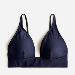 JCrew Plunge Bikini Top